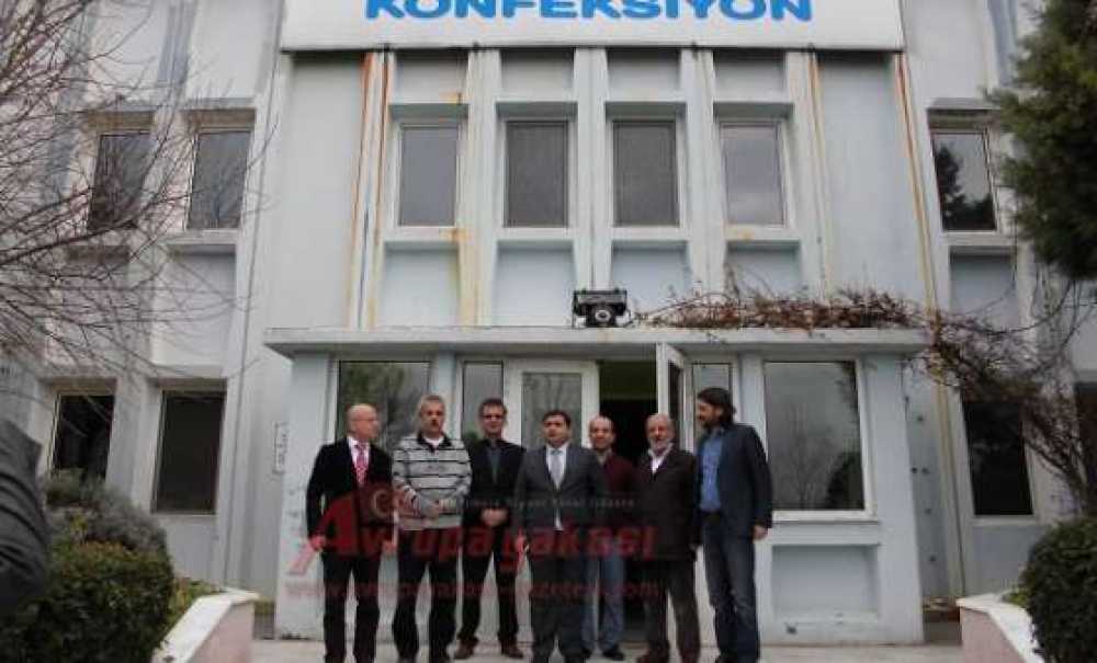 Kaymakam Kızıltoprak Sanayi Tesislerine Ziyaretlerini Sürdürüyor