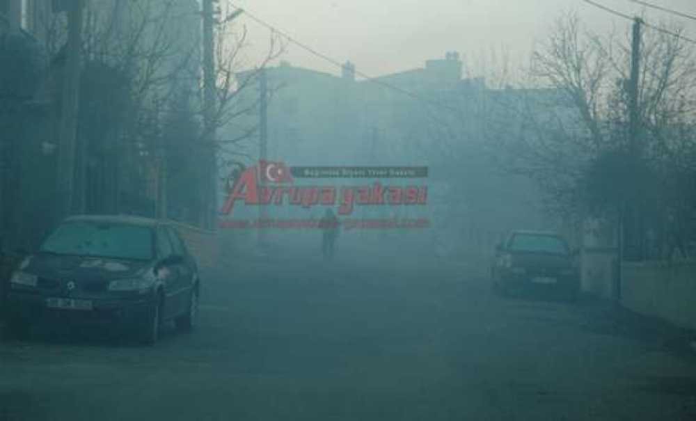 Çorlu Güne Sisle Uyandı