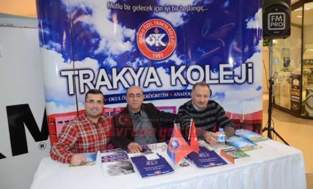 Özel Trakya Koleji Standına Yoğun İlgi