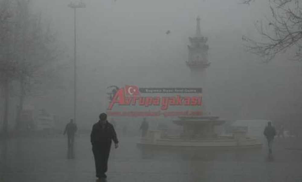 Çorlu Güne Sisle Başladı
