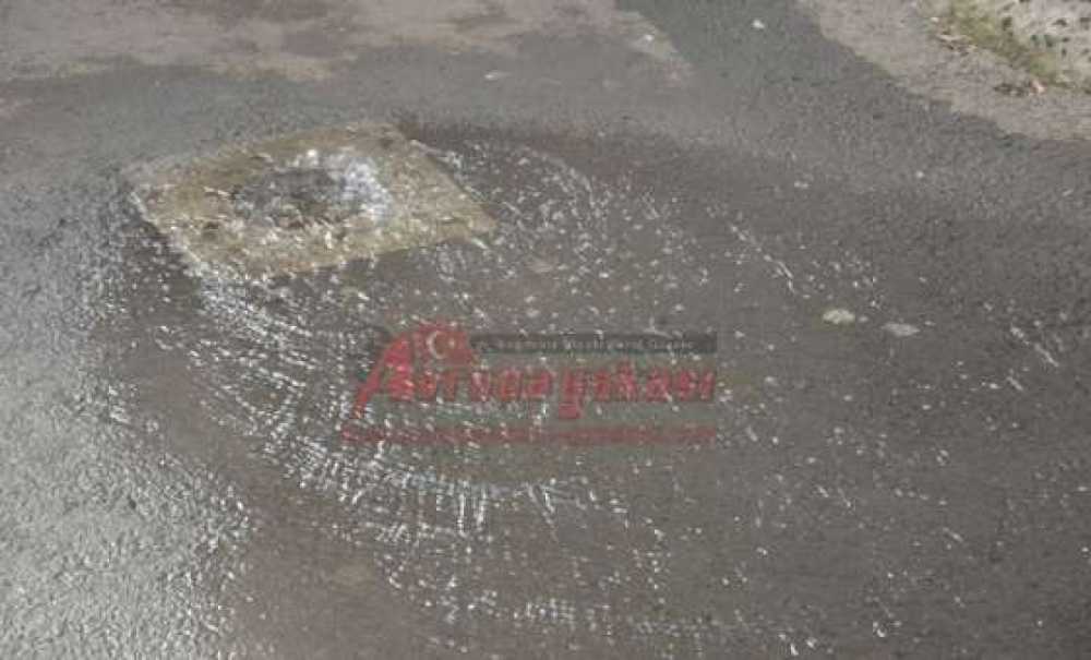 Kumyol Caddesi Sular Altında Kaldı