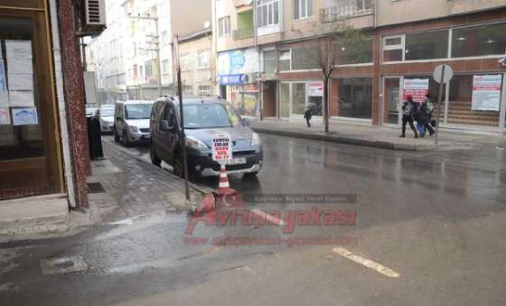 Kumyol Caddesi Sular Altında Kaldı