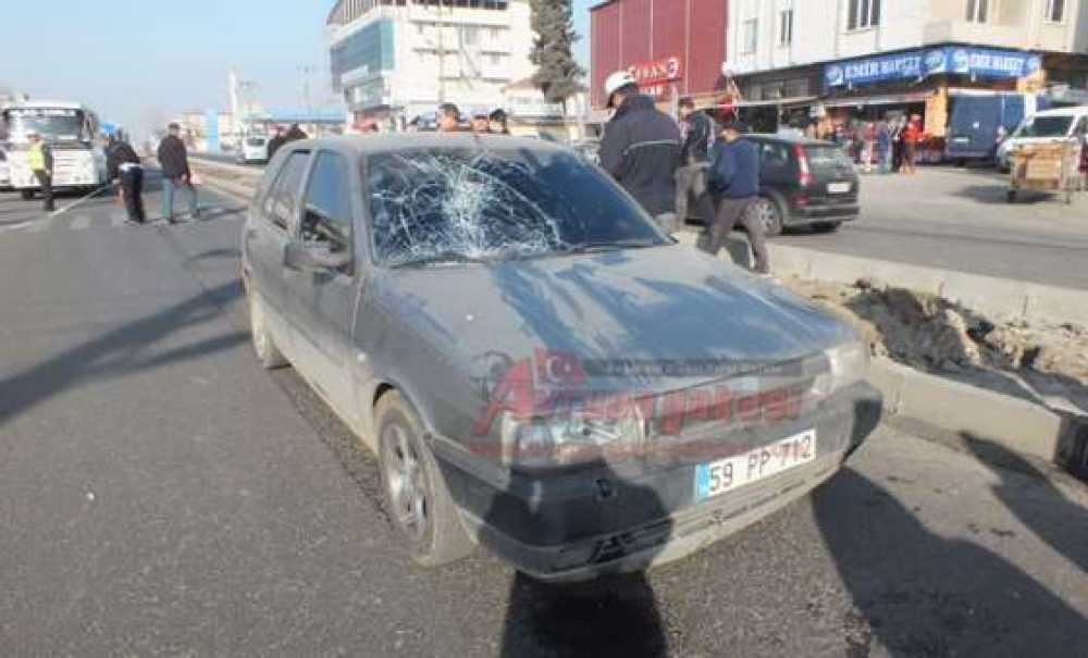 Yolun Karşısına Geçmek İsterken Canından Oldu