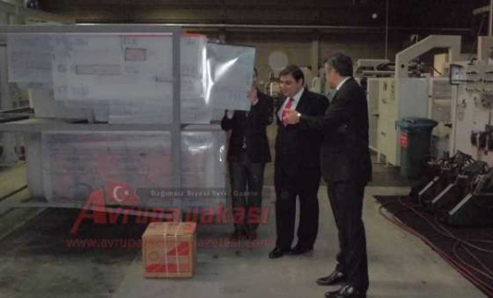 Kaymakam Kızıltoprak'tan Modern Karton Fabrikası'na Ziyaret