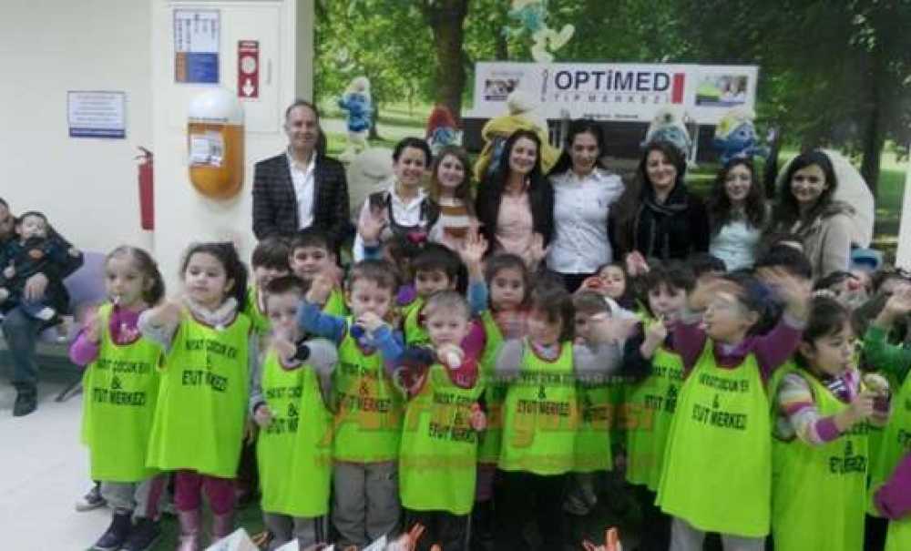 Hayat Kreş Öğrencilerinden Optimed'e Ziyaret