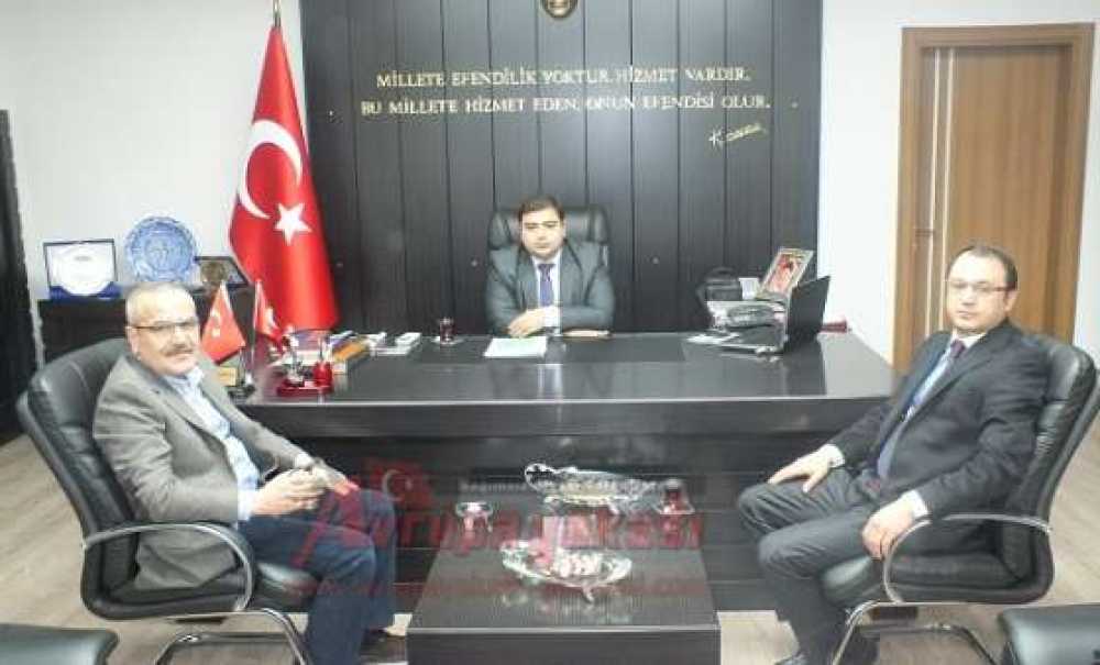 Çorlu Deri Osb`den Kaymakam Kızıltoprak`a Ziyaret