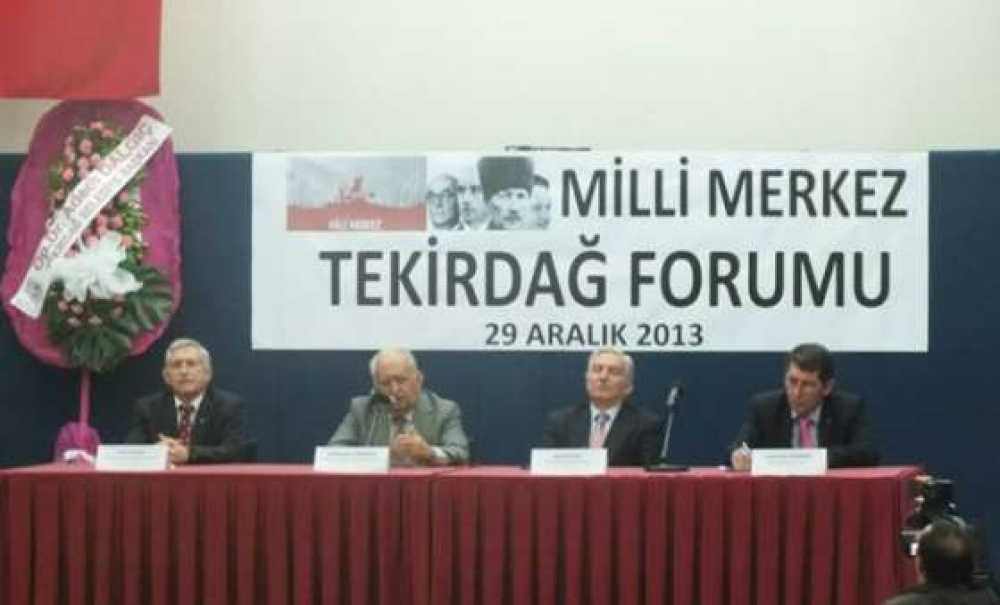 Tekirdağ'da Milli Merkez Yönetim Kurulu Oluşturuldu