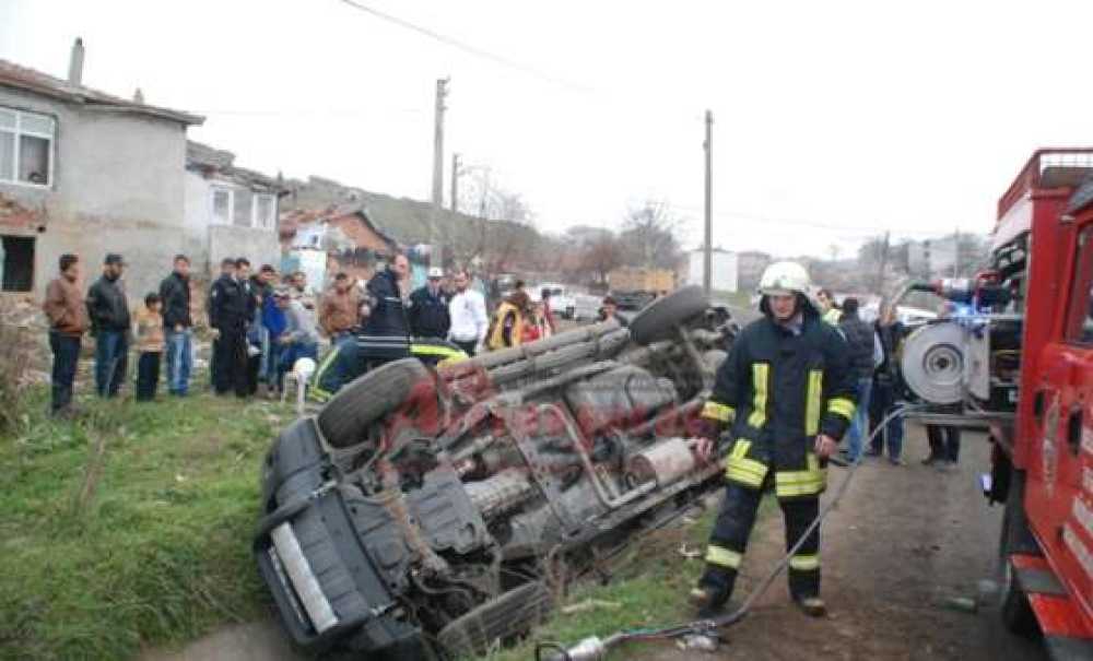 Çorlu'da Kaza: 1 Yaralı
