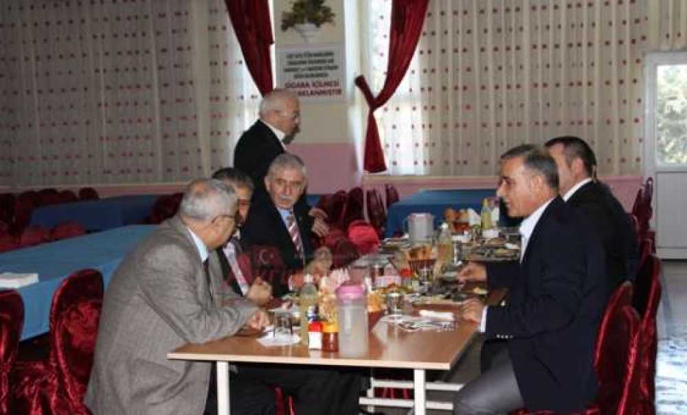 Kaymakam Doğan Ve Başkan Baysan`dan Yeni Sanayi Sitesine Ziyaret