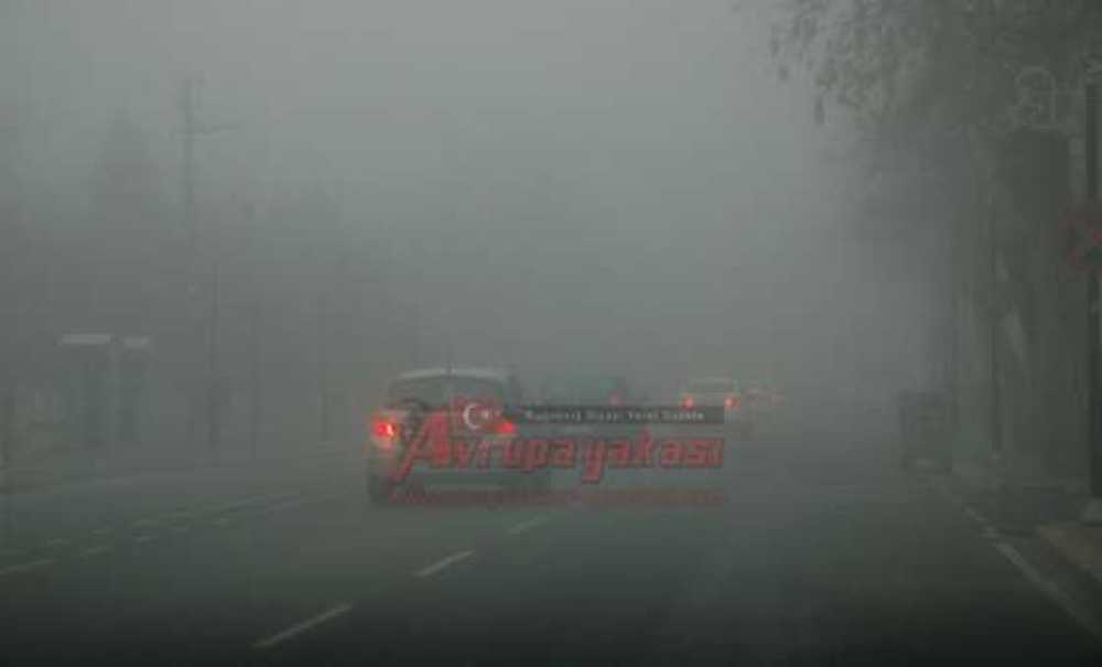 Çorlu Yeni Haftaya Sisli Başladı