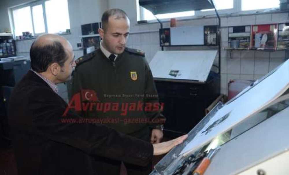 İlçe Jandarma Komutanı Çemrek'ten Gazetemize Ziyaret