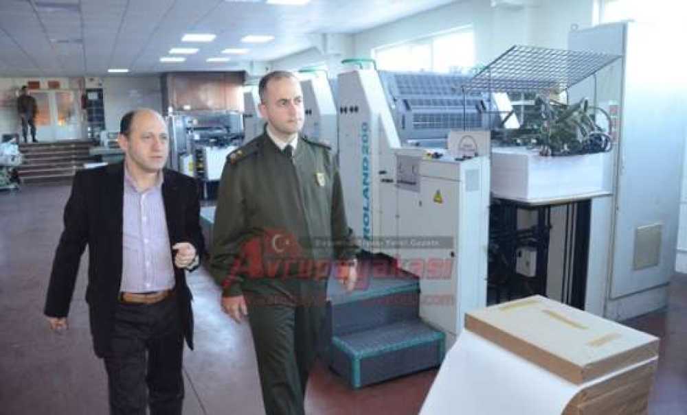 İlçe Jandarma Komutanı Çemrek'ten Gazetemize Ziyaret