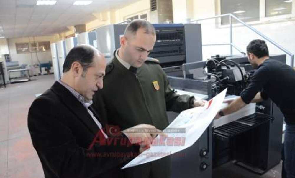 İlçe Jandarma Komutanı Çemrek'ten Gazetemize Ziyaret