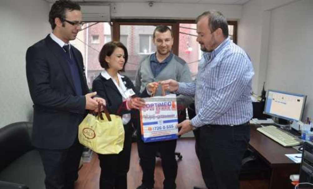 Optimed Hastanesi'nden Gazeteciler Günü Ziyareti