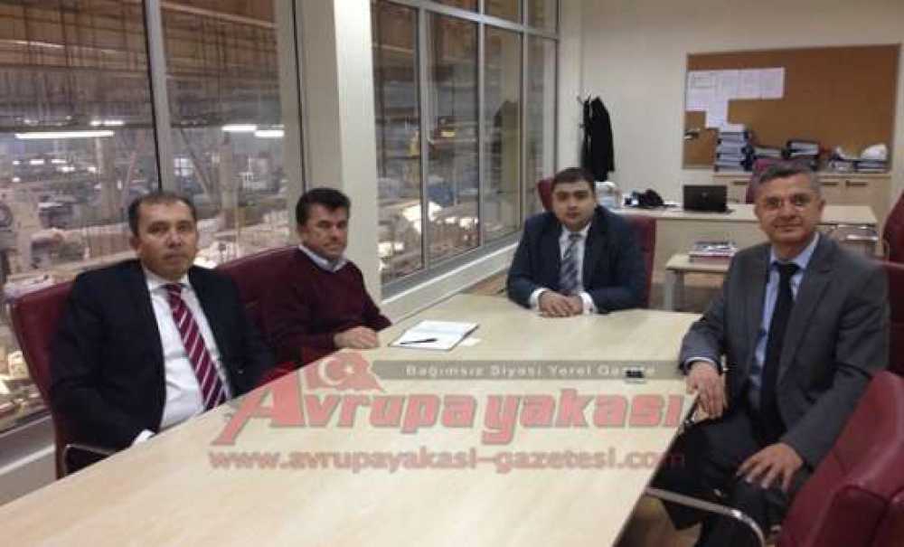 Kaymakam Kızıltoprak`tan Asb`ye Ziyaret