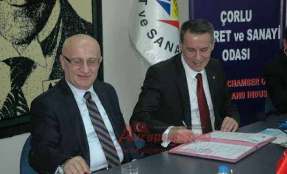 Halkbank Ve Çorlu Tso`dan Kredi Protokolü