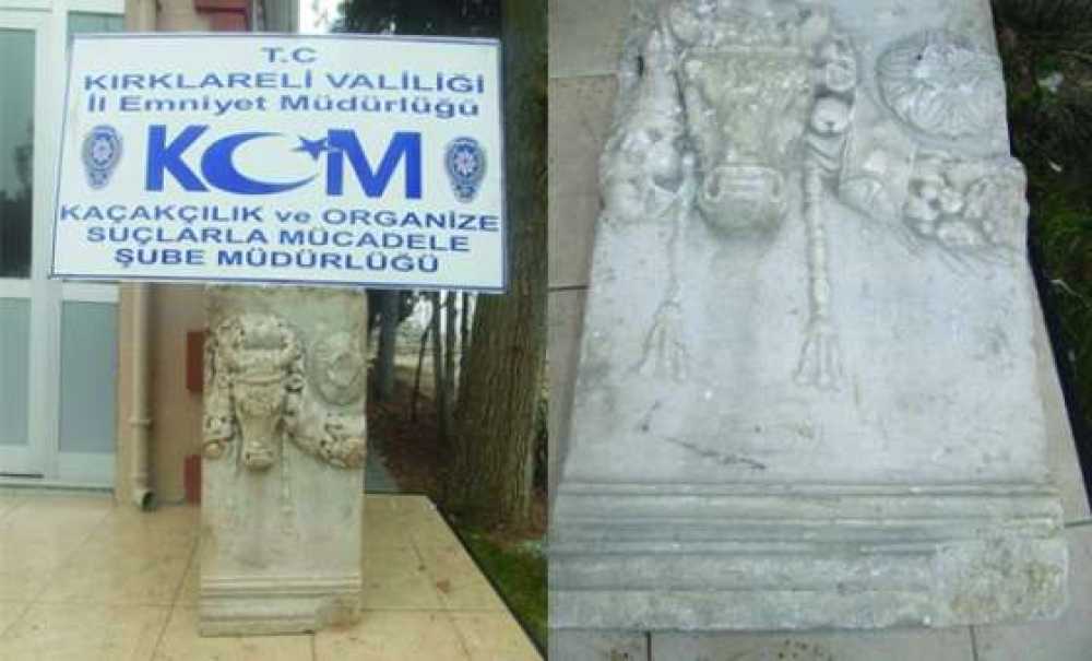 Yaklaşık 2 Bin Yıllık Tarihi Eser Ele Geçirildi