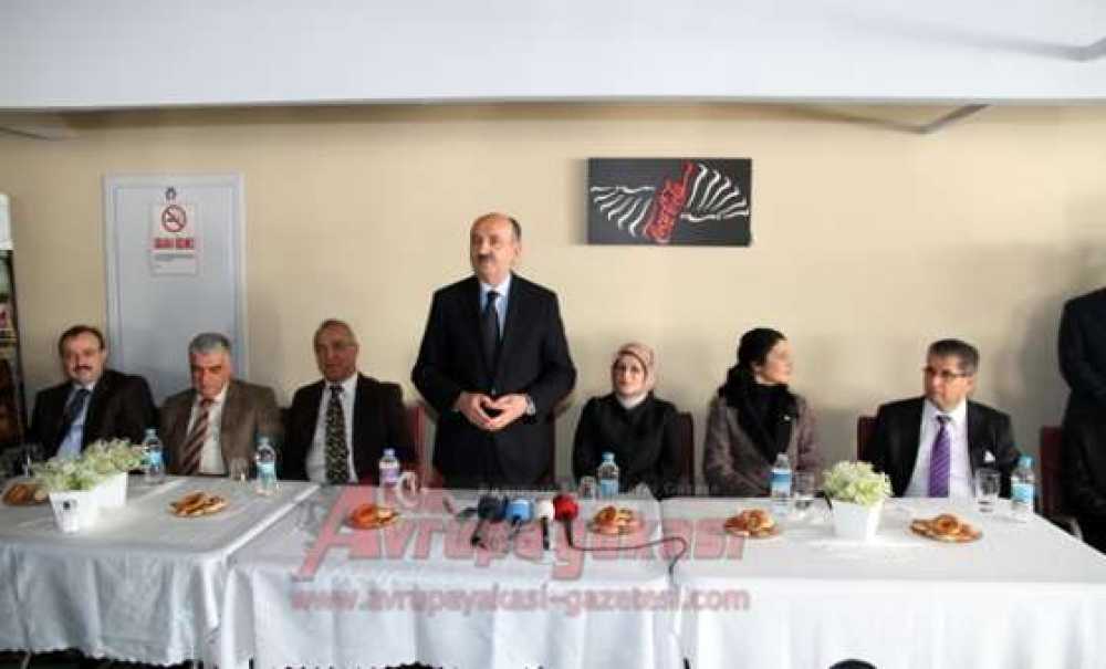 Sağlık Bakanı Dr. Mehmet Müezzinoğlu Çorlu`da