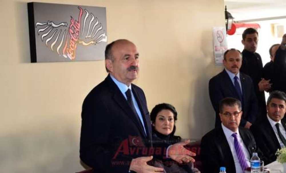 Sağlık Bakanı Dr. Mehmet Müezzinoğlu Çorlu`da