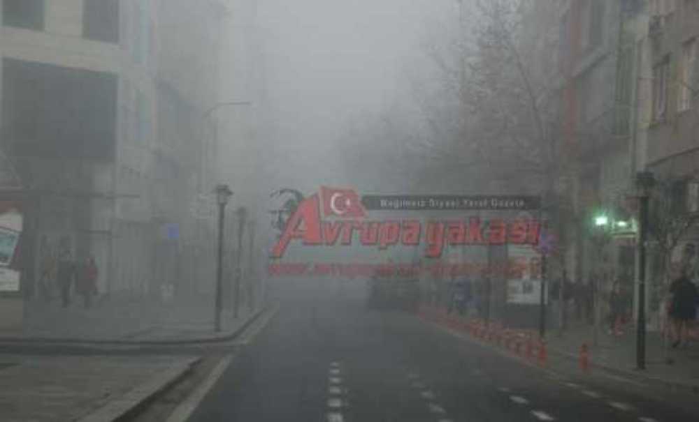 Çorlu Güne Sisli Başladı