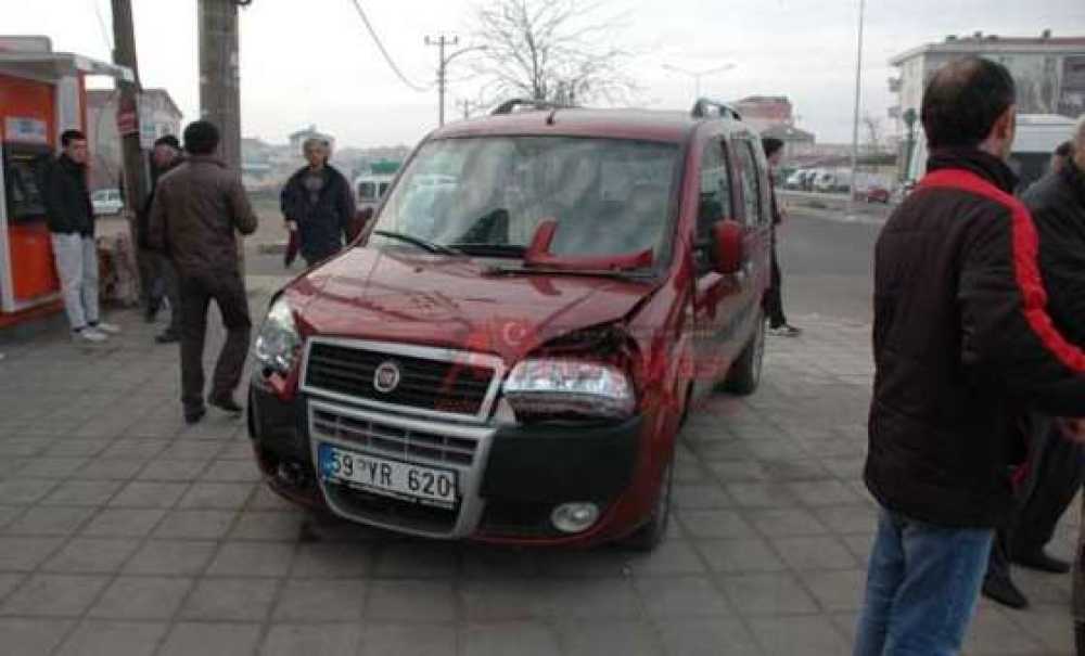 Ergene'de Kaza 1 Yaralı