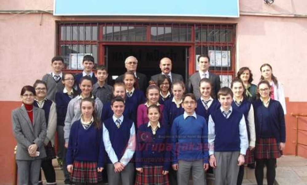 Cezzar Mustafa Ersin Ortaokulu Bulgaristan`a Gidiyor