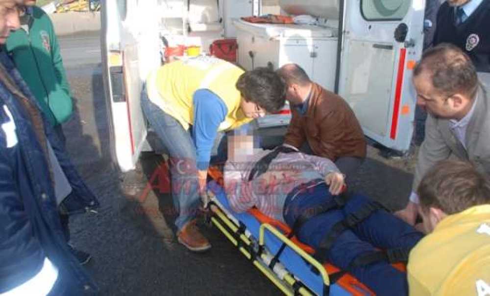 Çorlu`da Kaza: 2 Yaralı