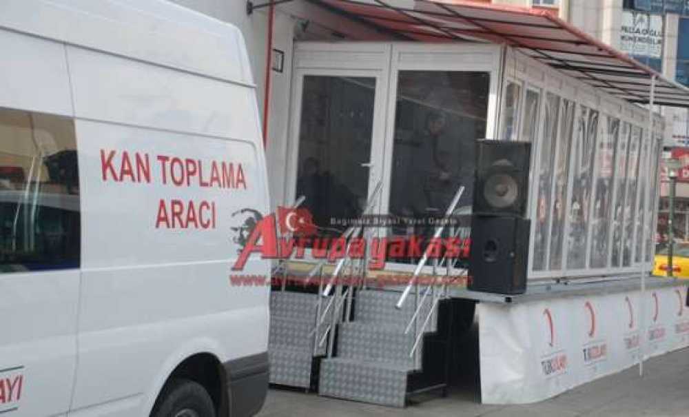 Kızılay`dan Çorlu`da Kan Bağışı Kampanyası