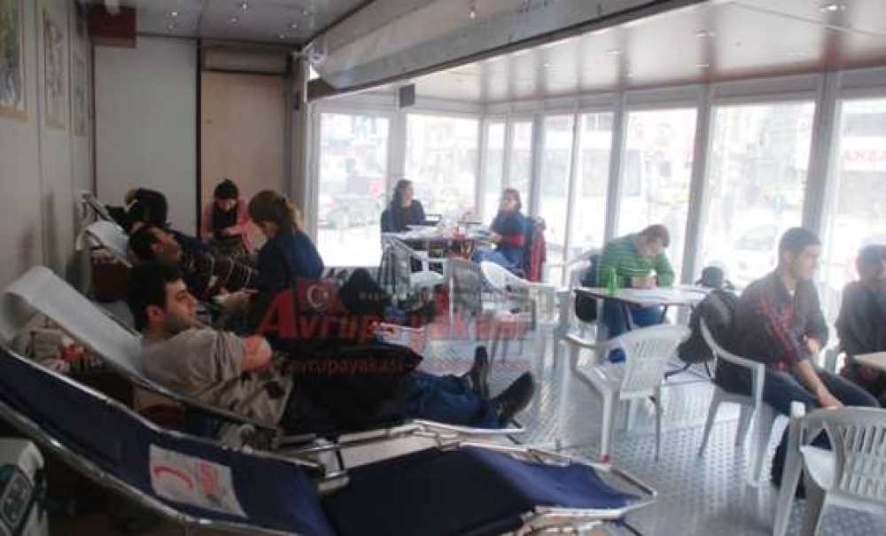 Kızılay`dan Çorlu`da Kan Bağışı Kampanyası