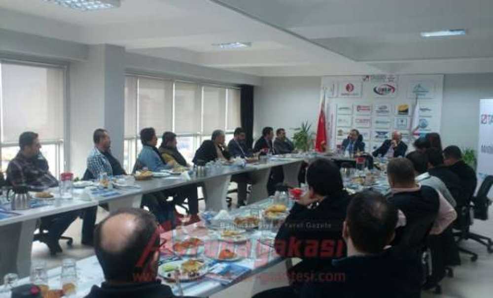 Çorlu Sgk Müdürü Altındağ İşadamlarının Sorularını Yanıtladı