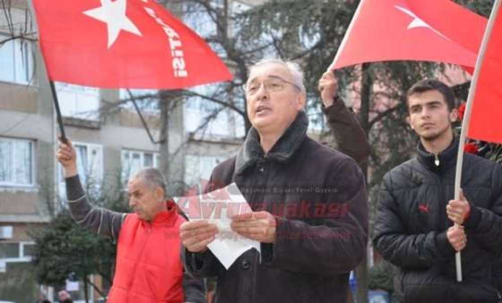 İşçi Partisi Çorlu İlçe Başkanı Ertuğrul Orta`dan Basın Açıklaması