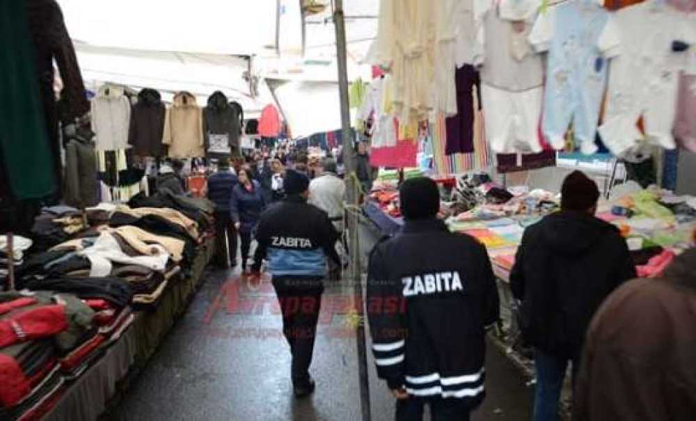 Semt Pazarlarında Zabıta Görev Başında