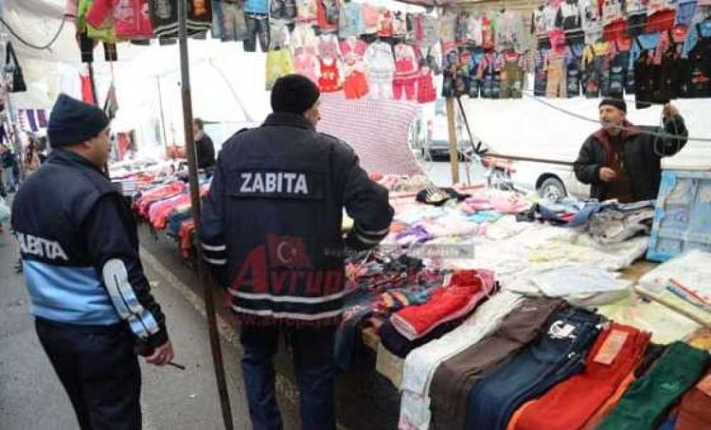 Semt Pazarlarında Zabıta Görev Başında