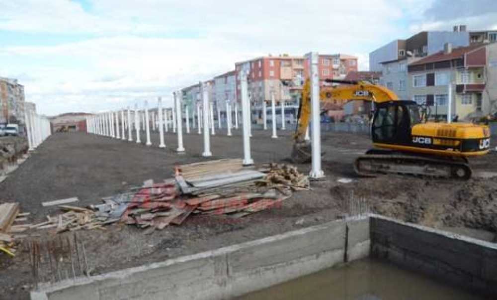 Pazaryeri İnşaatından Hırsızlık