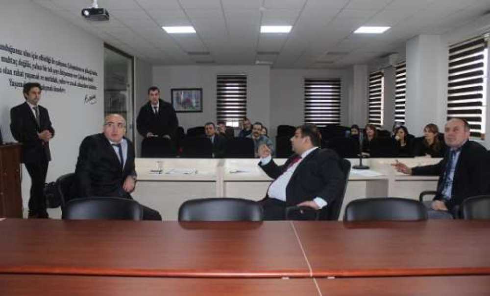 Ergene Kaymakamı Kızıltoprak Sağlık Personeli Ile Buluştu