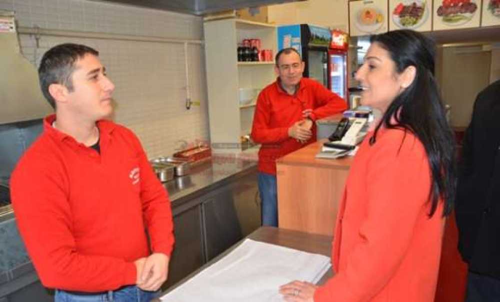 Ak Partili Yemişçi'den Esnaf Ziyareti