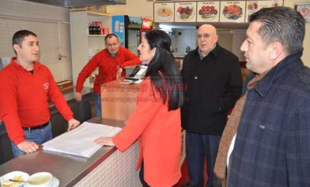 Ak Partili Yemişçi'den Esnaf Ziyareti