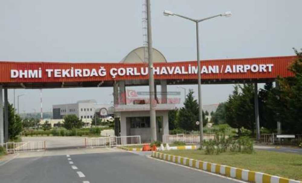 Çorlu - Ankara Uçak Seferine Lastik Rötarı