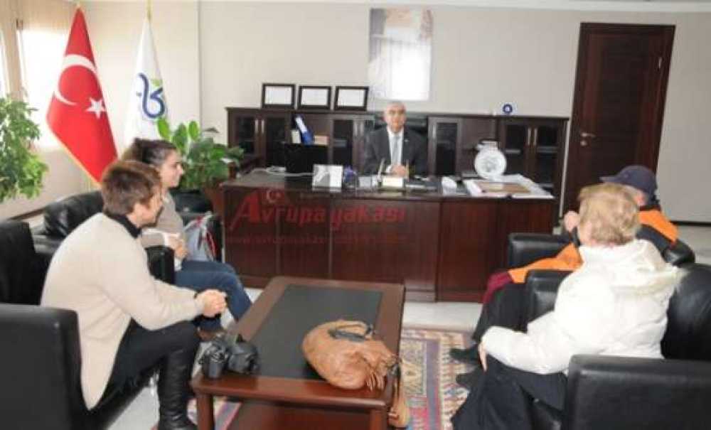 57. Alay Komitesinden Çorlu Belediye Başkanı Baysan'a Ziyaret