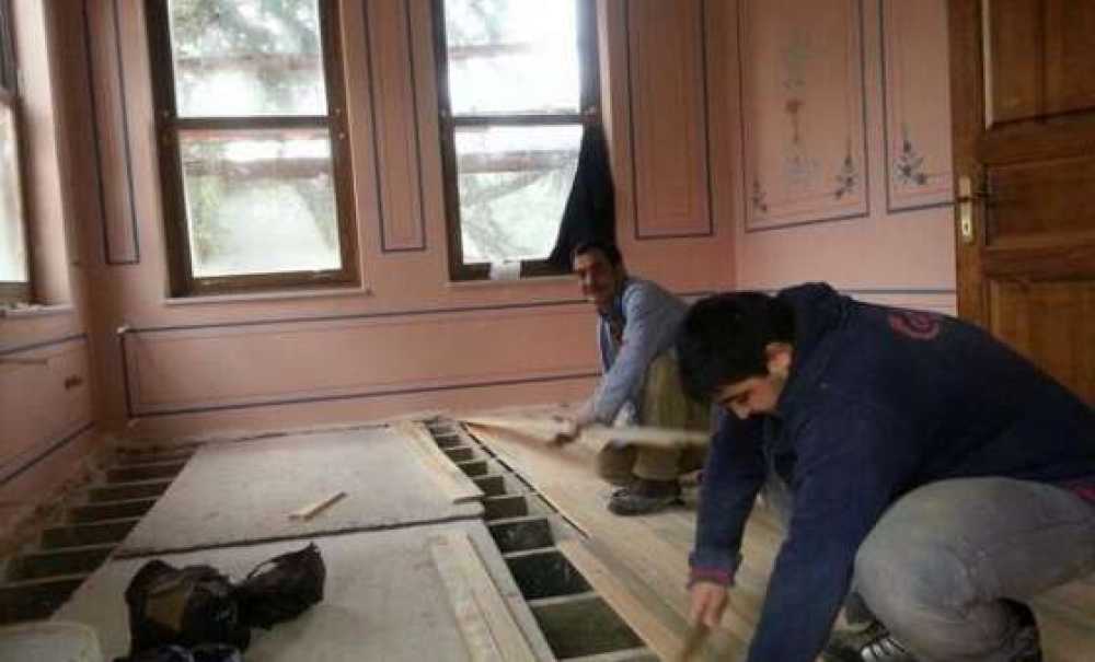 Tarihi Çorlu Belediye Binasının Restorasyon Çalışmalarında Sona Yaklaşıldı