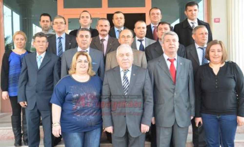 Çorlu Şoförler Odasının Yeni Yönetimi Görev Dağılımını Yaptı