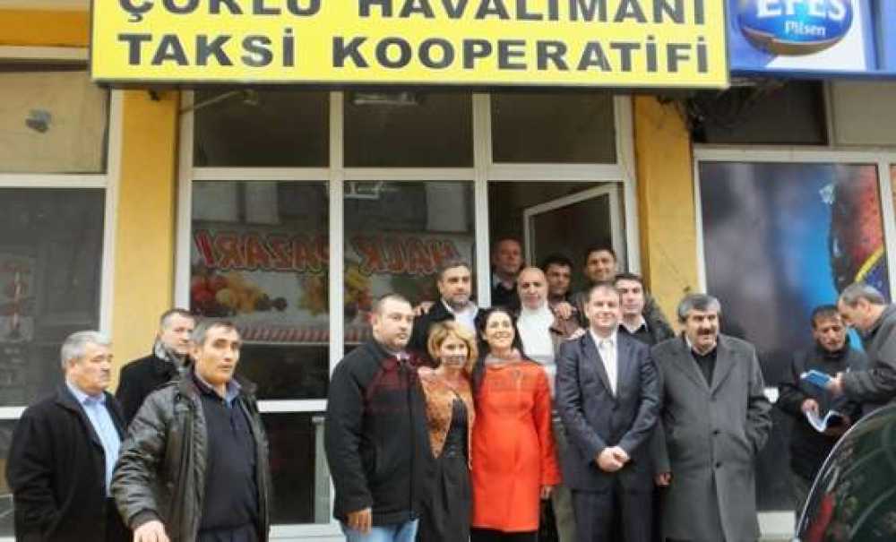 Ak Partili Yemişçi`den Taksici Esnafına Ziyaret