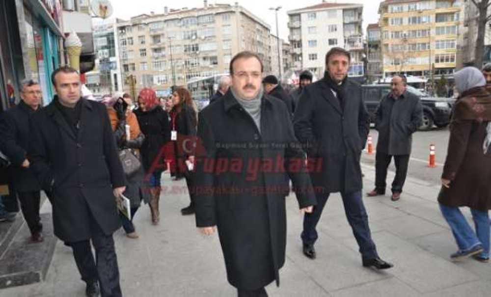 Ak Partili Yel Seçim Çalışmalarını Çorlu'da Sürdürdü