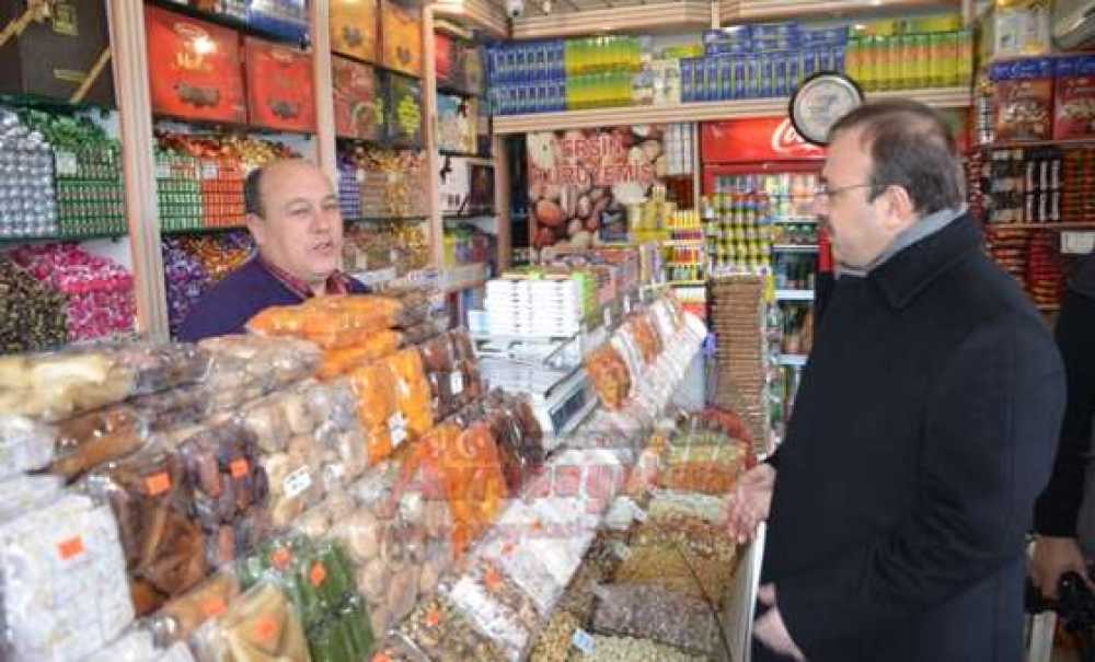 Ak Partili Yel Seçim Çalışmalarını Çorlu'da Sürdürdü