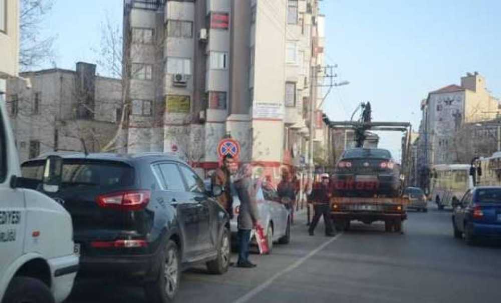 Çekiciden Pazar Mesaisi