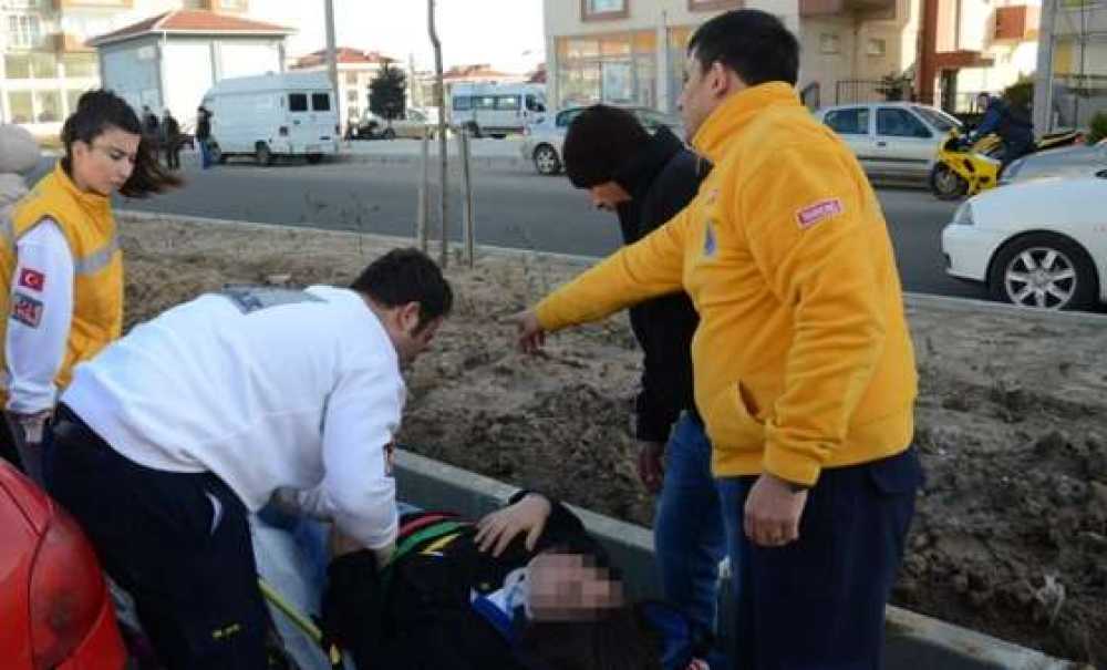 Çorlu`da Kaza 3 Yaralı