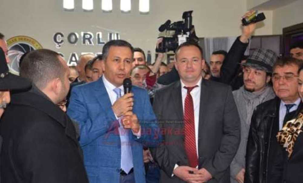 Çorlu Gazeteciler Derneğinden Görkemli Açılış