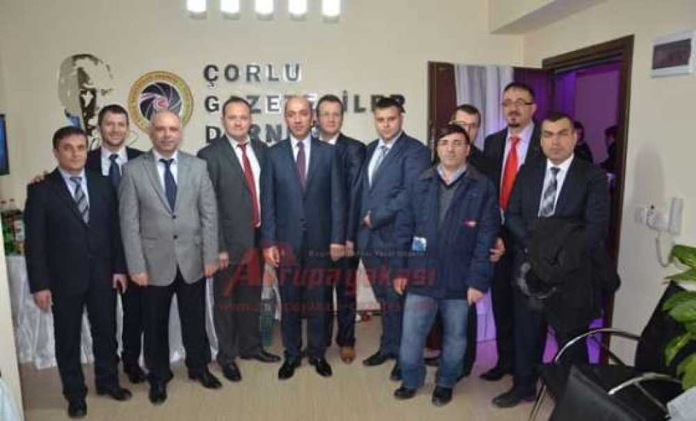Çorlu Gazeteciler Derneğinden Görkemli Açılış
