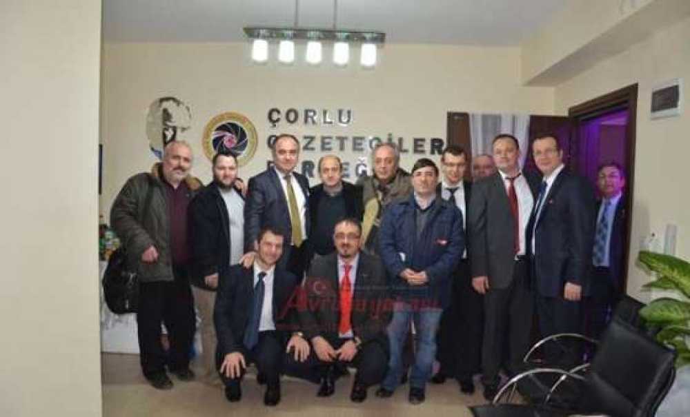 Çorlu Gazeteciler Derneğinden Görkemli Açılış