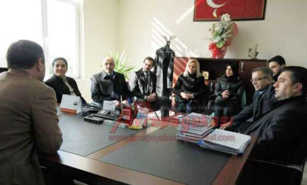 Ak Partili Yemişçi`den Sgm Çorlu Müdürlüğü`ne Ziyaret